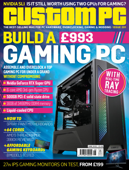 Custom PC issue 201 cover